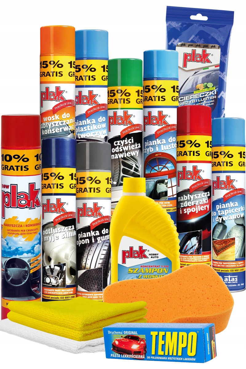 Plak Autokosmetika Velký Set Bonus