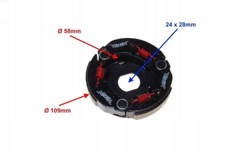 Szczęki Sprzęgła Tył Tuning 2t Hurricane MotoGeneric Producent MotoGeneric