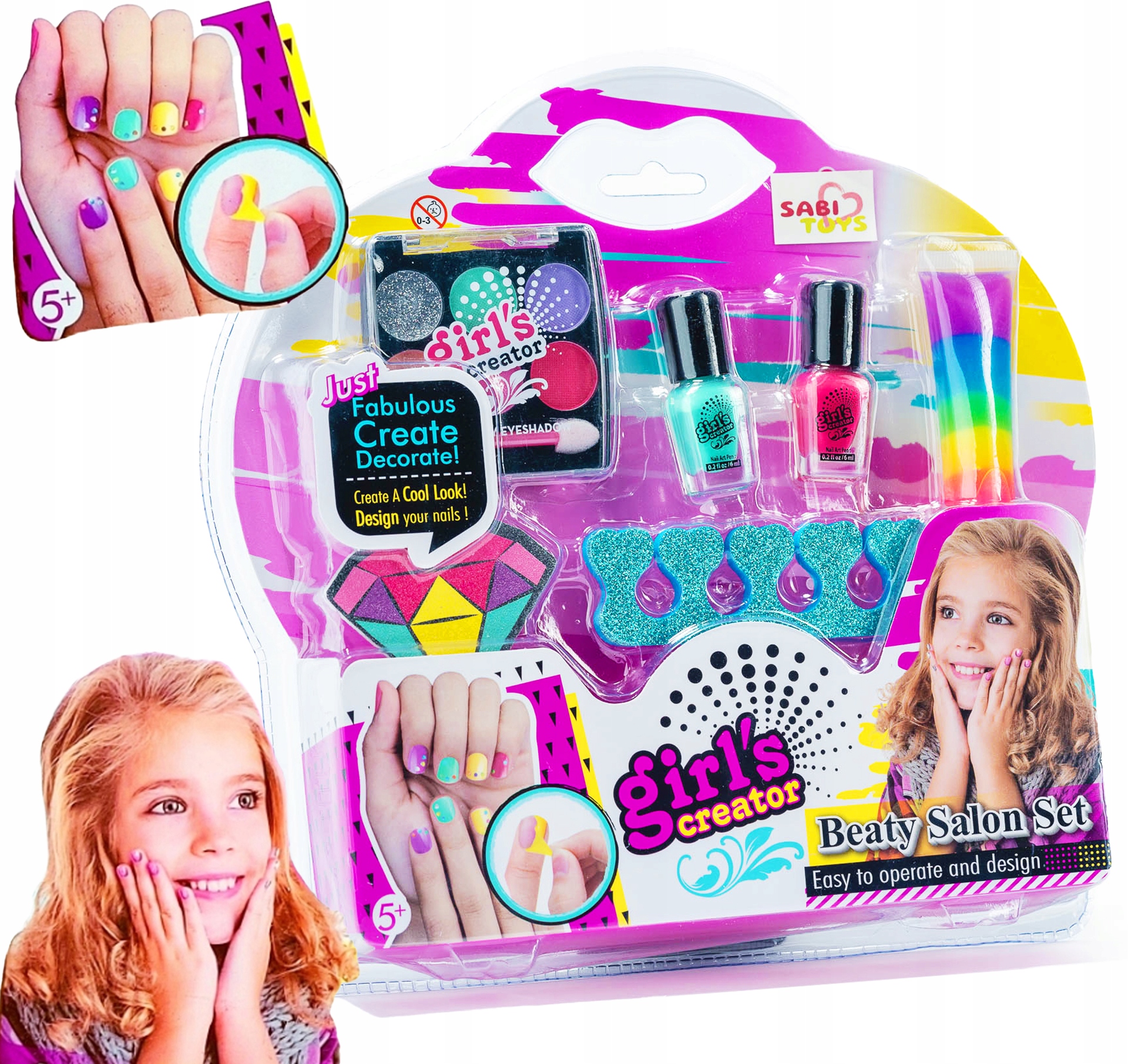 

Zestaw do Malowania Paznokci Kosmetyki do Makijażu