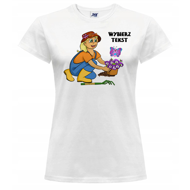 

Koszulka Damska T-shirt Florystaka Ogrodnik XL