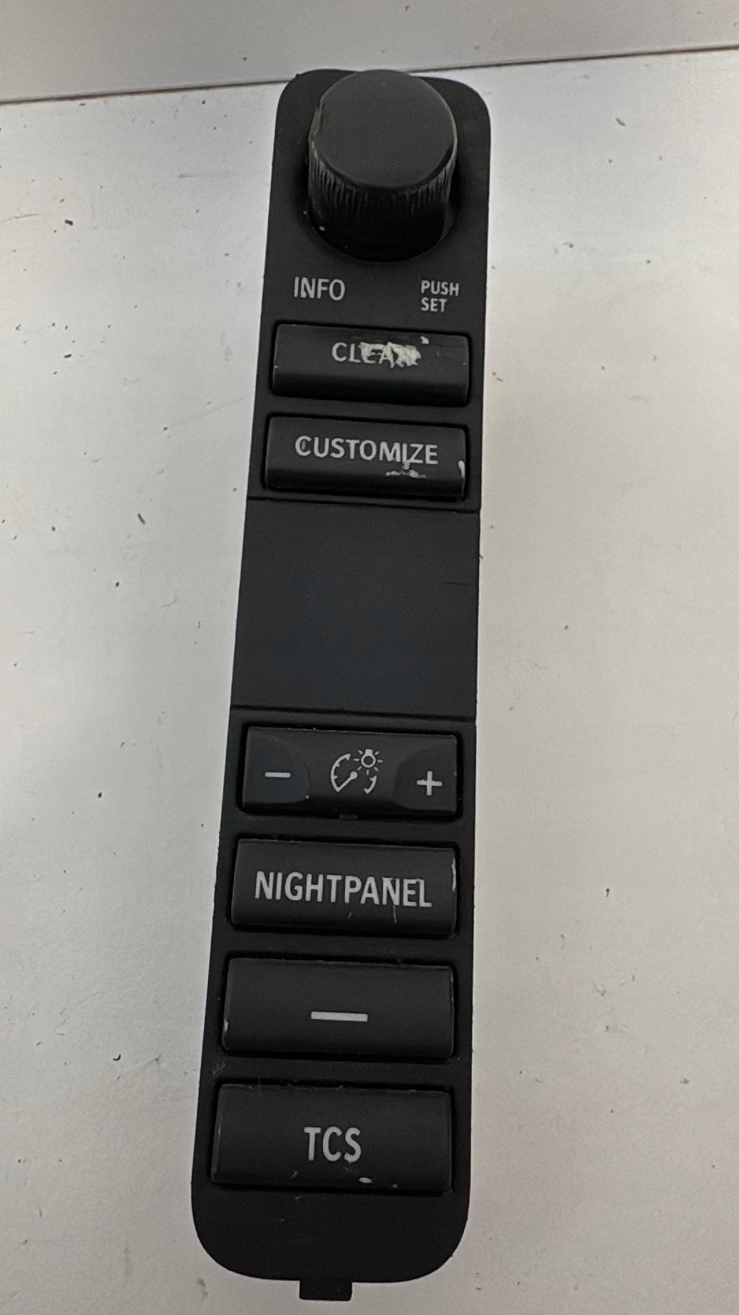 button NIGHT Panel TCS SAAB 93 9-3 02-07 switch TEMPOMATU NIGHTPANEL