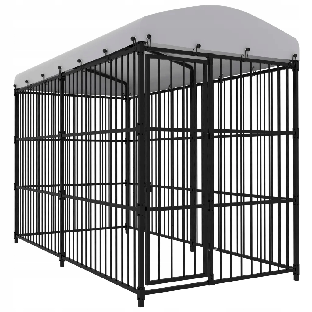 Levně Kotec pro psa se zastřešením, 300 x 150 x 210 cm
