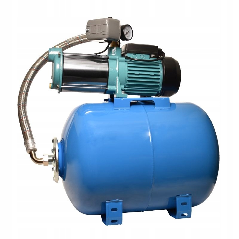 Zestaw hydroforowy Mh 1400 Inox 1,3 kW 230V ze zbiornikiem 100 L Aquasystem