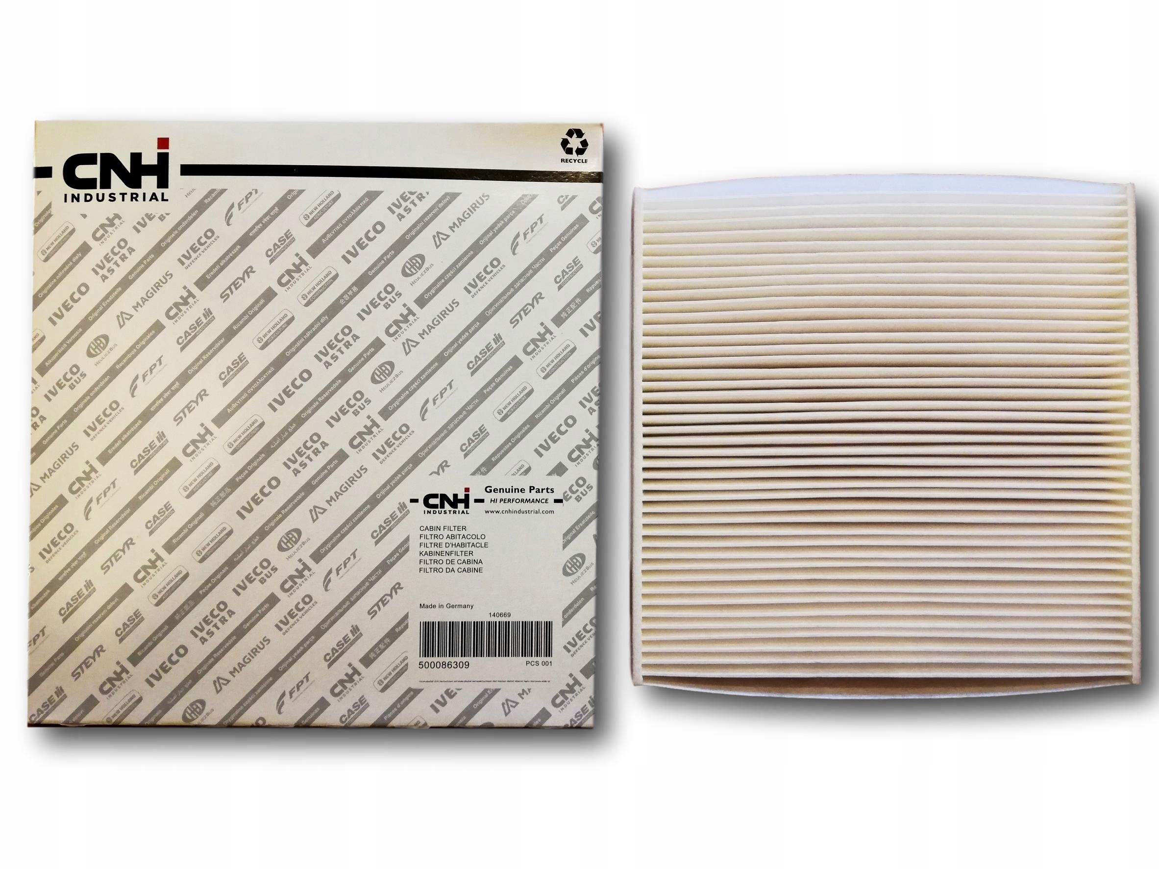 FILTR KABINOWY PRZECIWPYŁKOWY IVECO DAILY 2.3 3.0