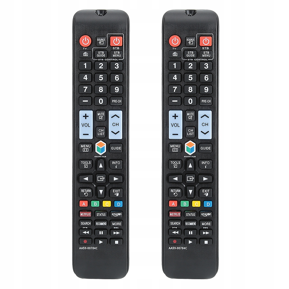 2pcs multi function large buttons tv remote control for samsung a59-00784c
