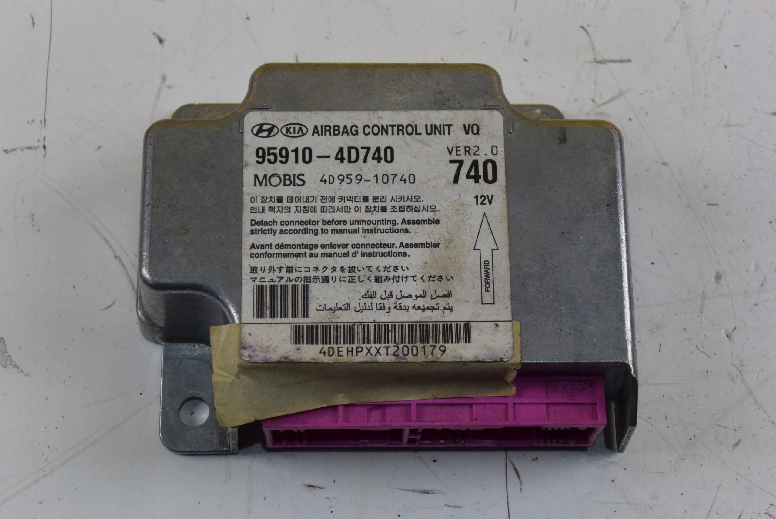 MODUŁ PODUSZEK AIRBAG 95910-4D740 KIA