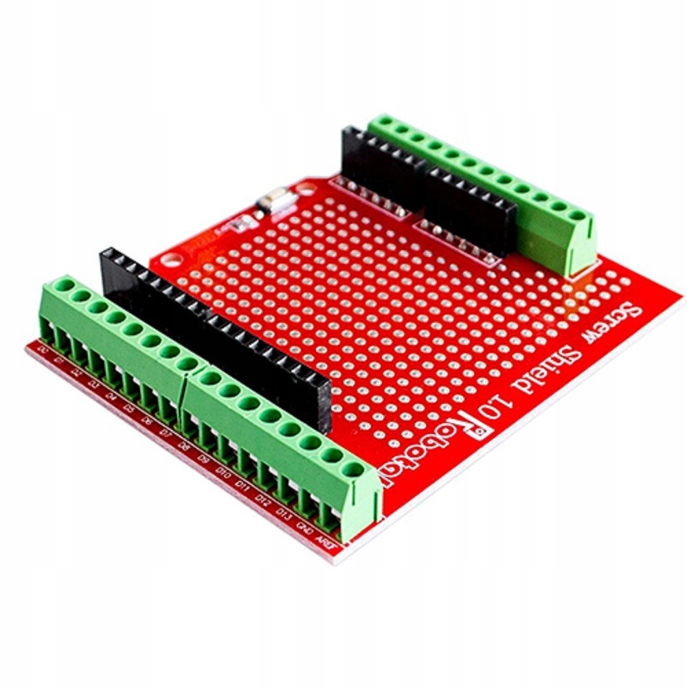 Uniwersalna Płytka Prototypowa z Terminalami Śrubowymi do Arduino - Zmontow