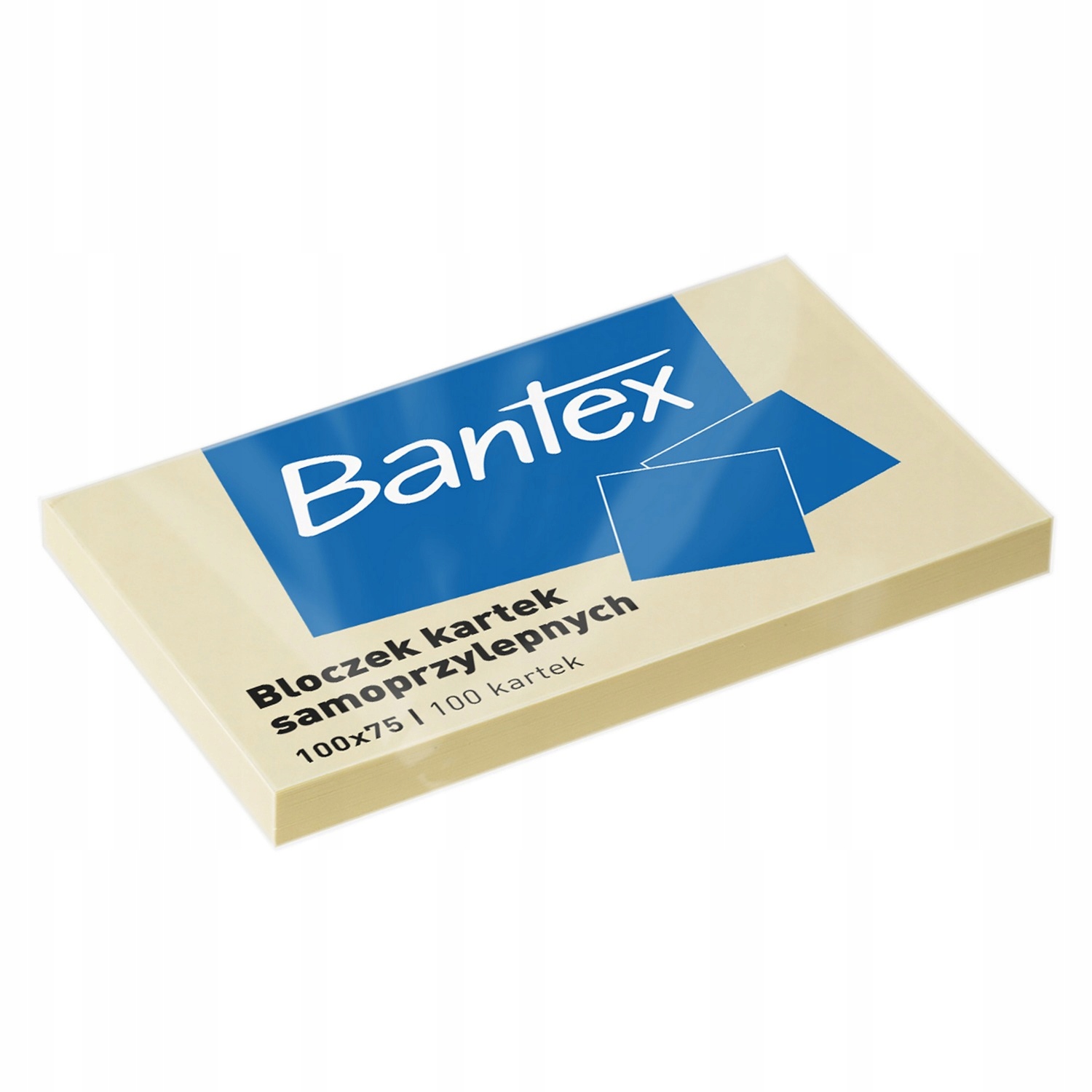

Notes Samoprzylepny Bantex 75X100 Żółty 100K