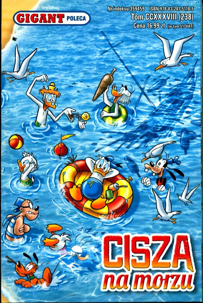 Gigant Poleca Cisza na morzu - Kaczor Donald