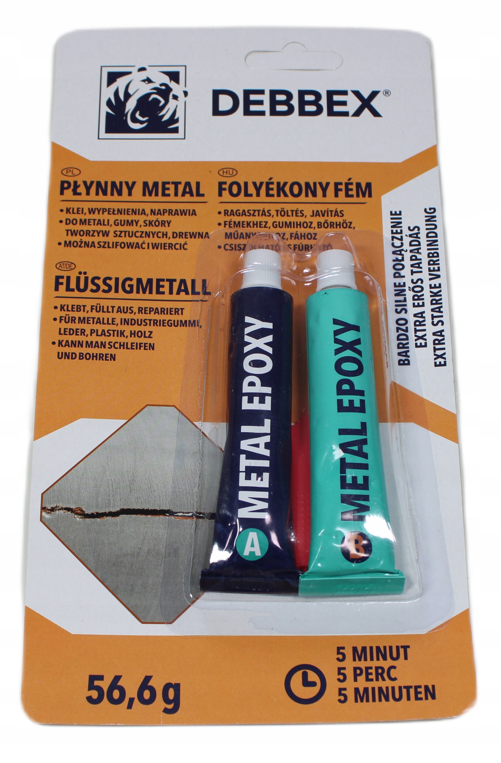 Płynny Metal klej żywica do rys i ubytków w metalu spawanie na zimno 5minut