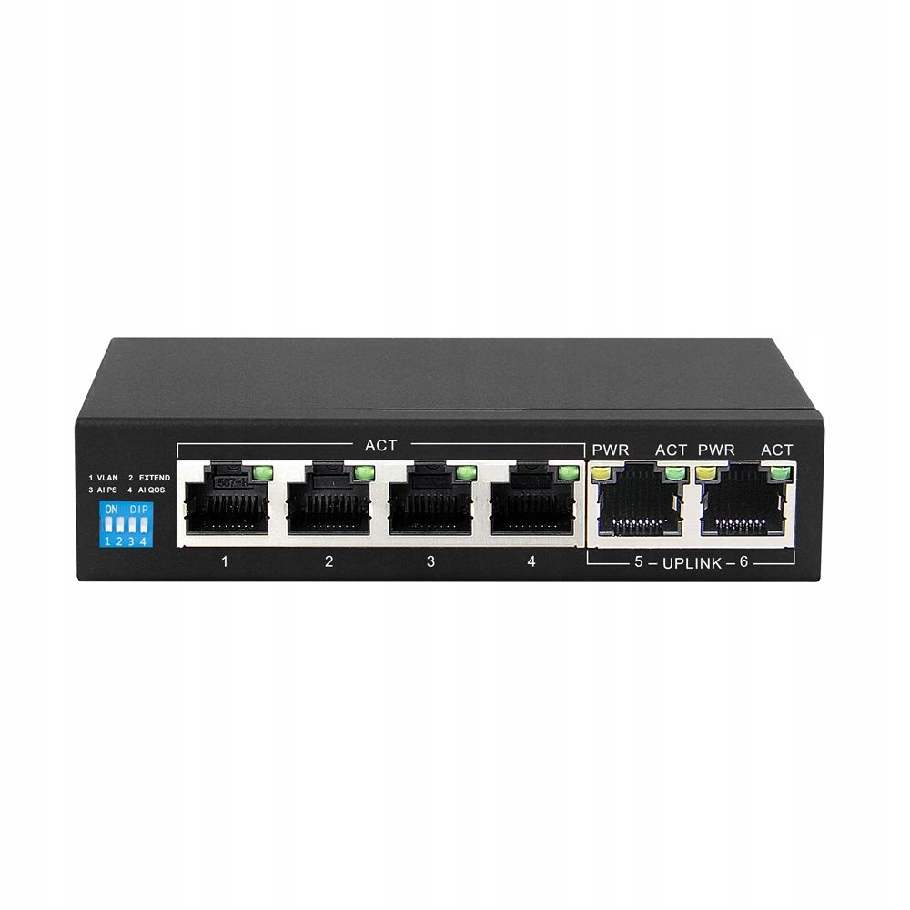 Купить Коммутатор PoE/PoE + 4x Gigabit Uplink 2xRJ45 Krios: отзывы ...