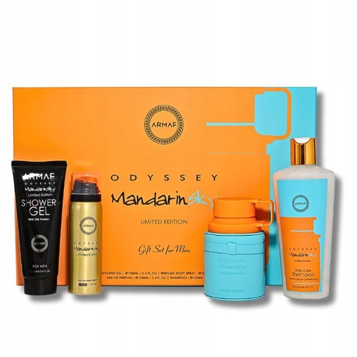 Sada Armaf Odyssey Mandarine Sky Parfémovaná voda 100 ml Perfume Body Sp