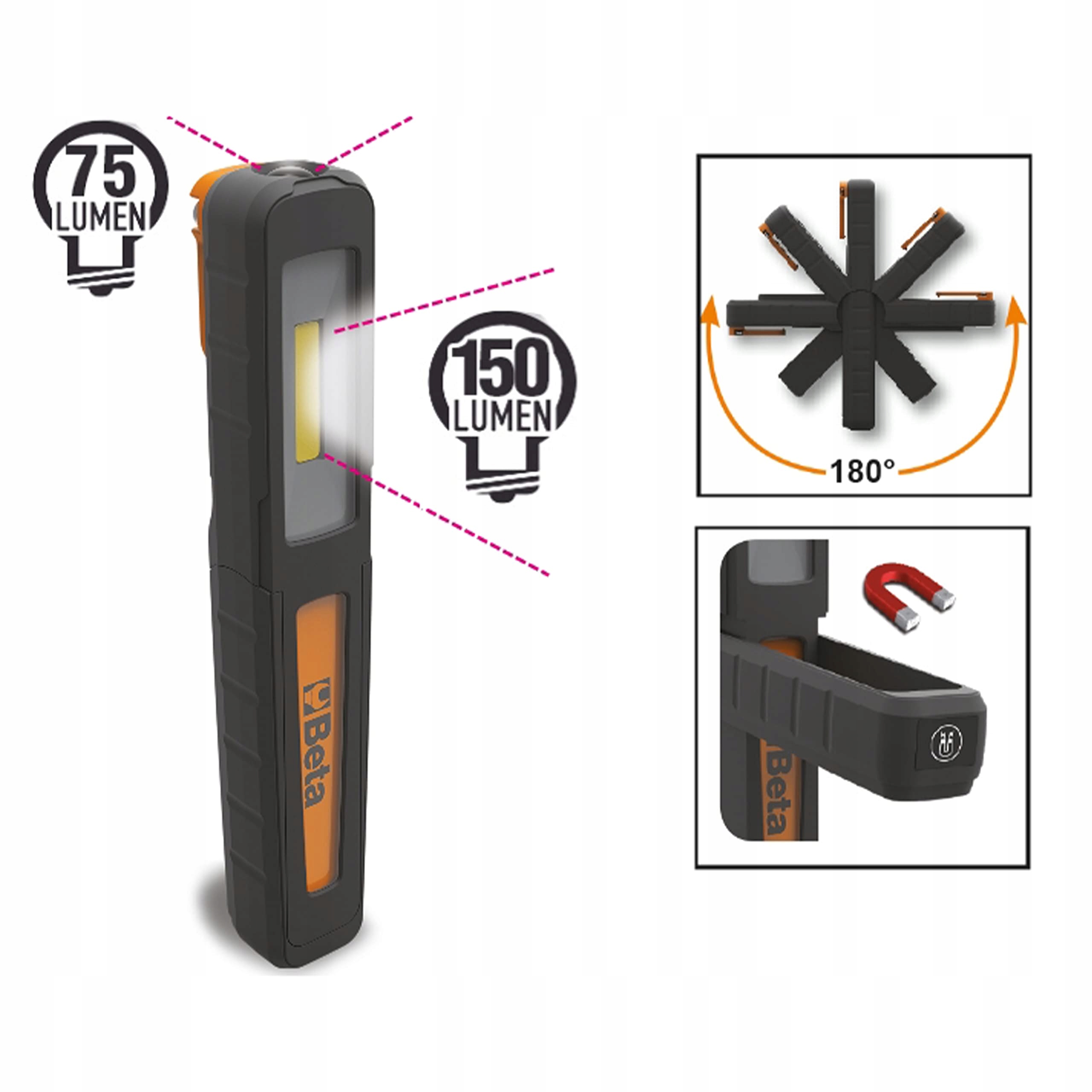 Beta Tools lampa prętowa 1838P 018380005 EAN (GTIN) 8014230776613