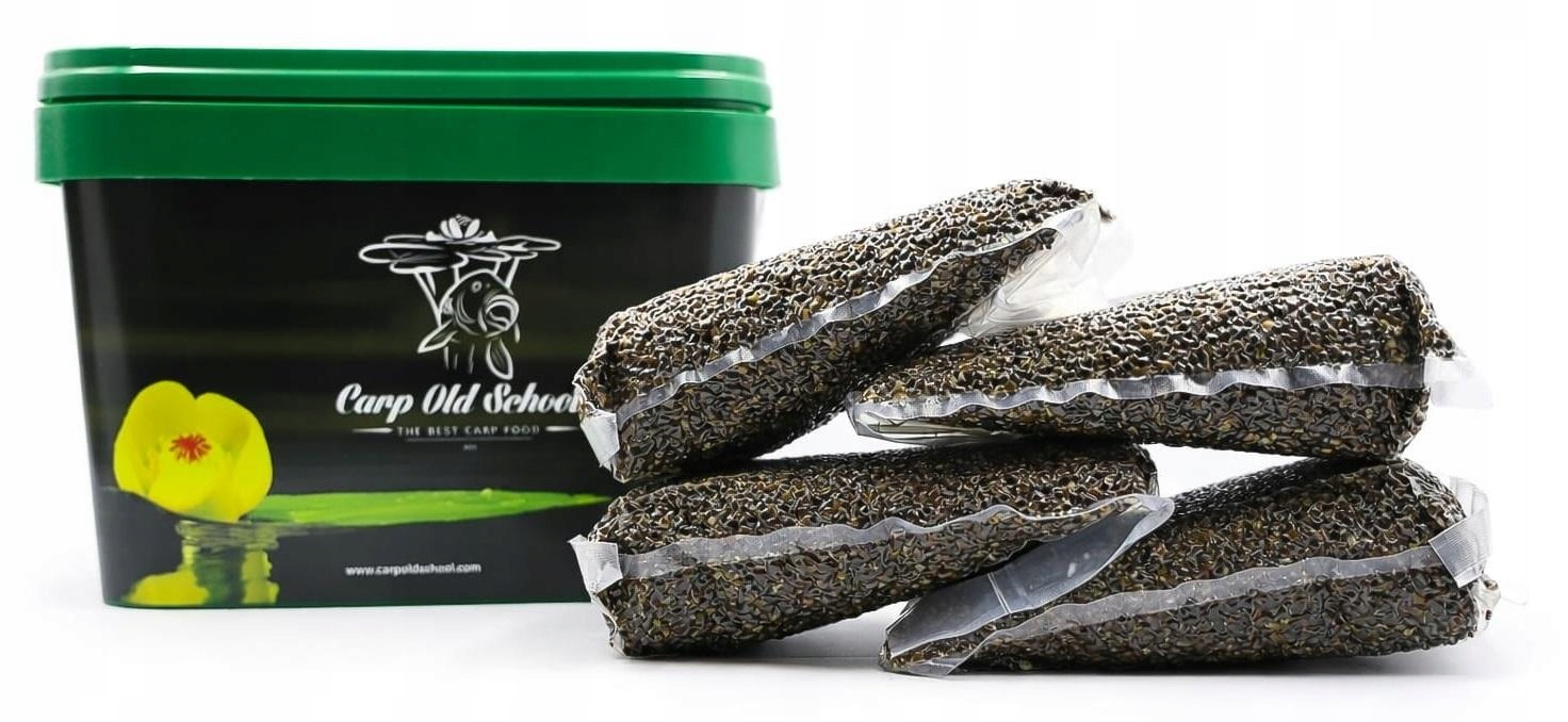 Konopia / Rzepik zanętowa Carp Old School Wiaderko - Naturalna 4x1kg