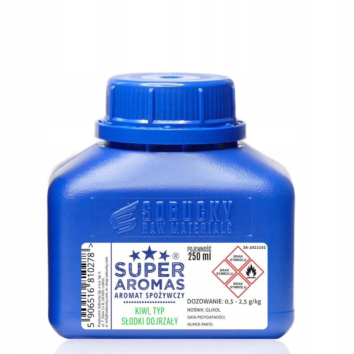 Levně Aromas Potravinářský aromat Kiwi Sladký typ Zralý 250 ml