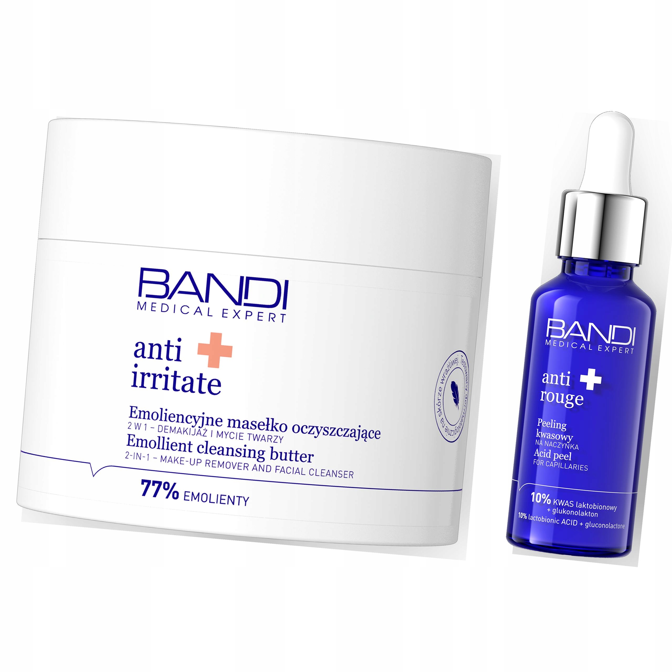Masło Peeling Kwasowy Bandi oczyszczanie i redukcja zaczerwienień