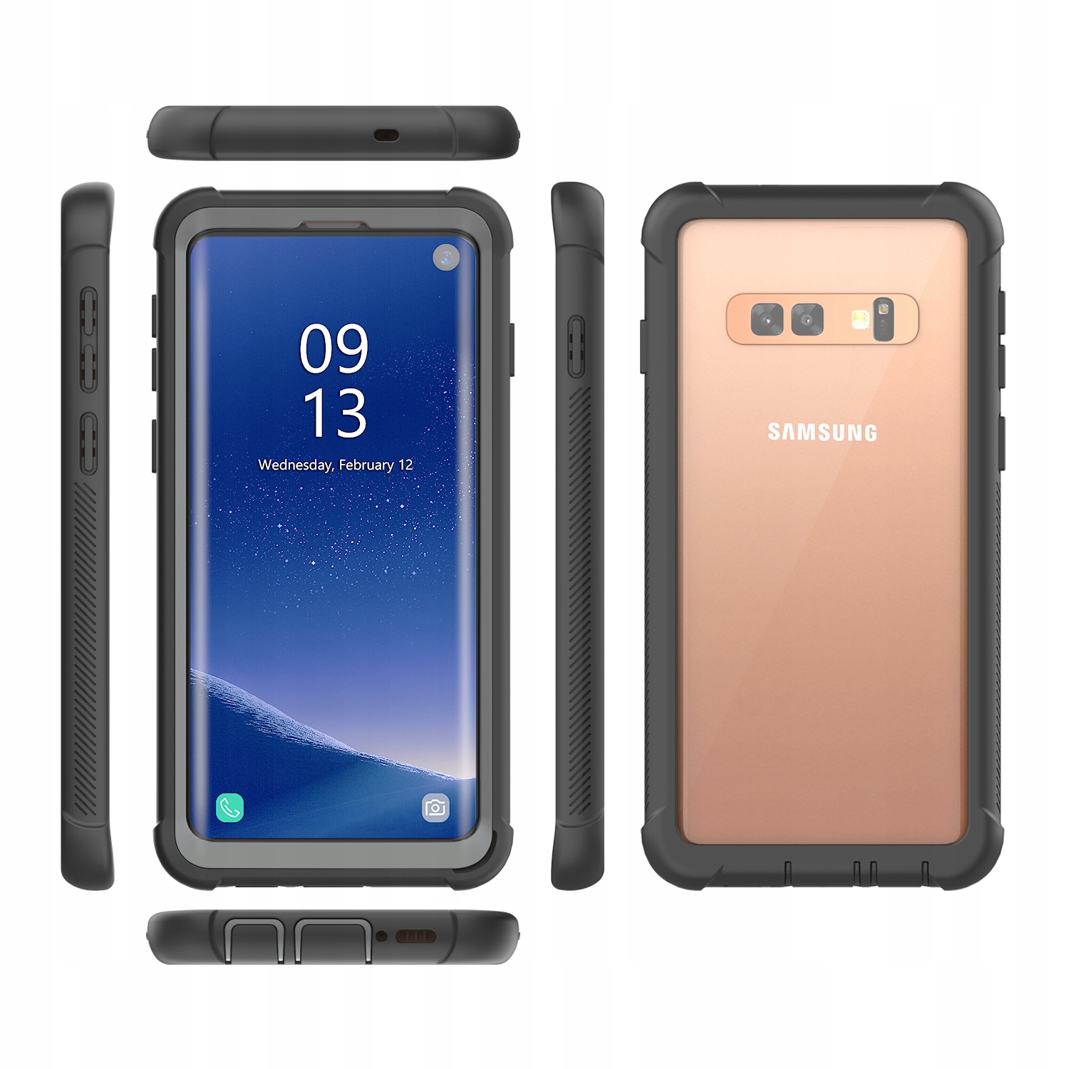 Exoguard Case Etui 360° Pancerna Wytrzymała Obudowa Samsung Galaxy s10