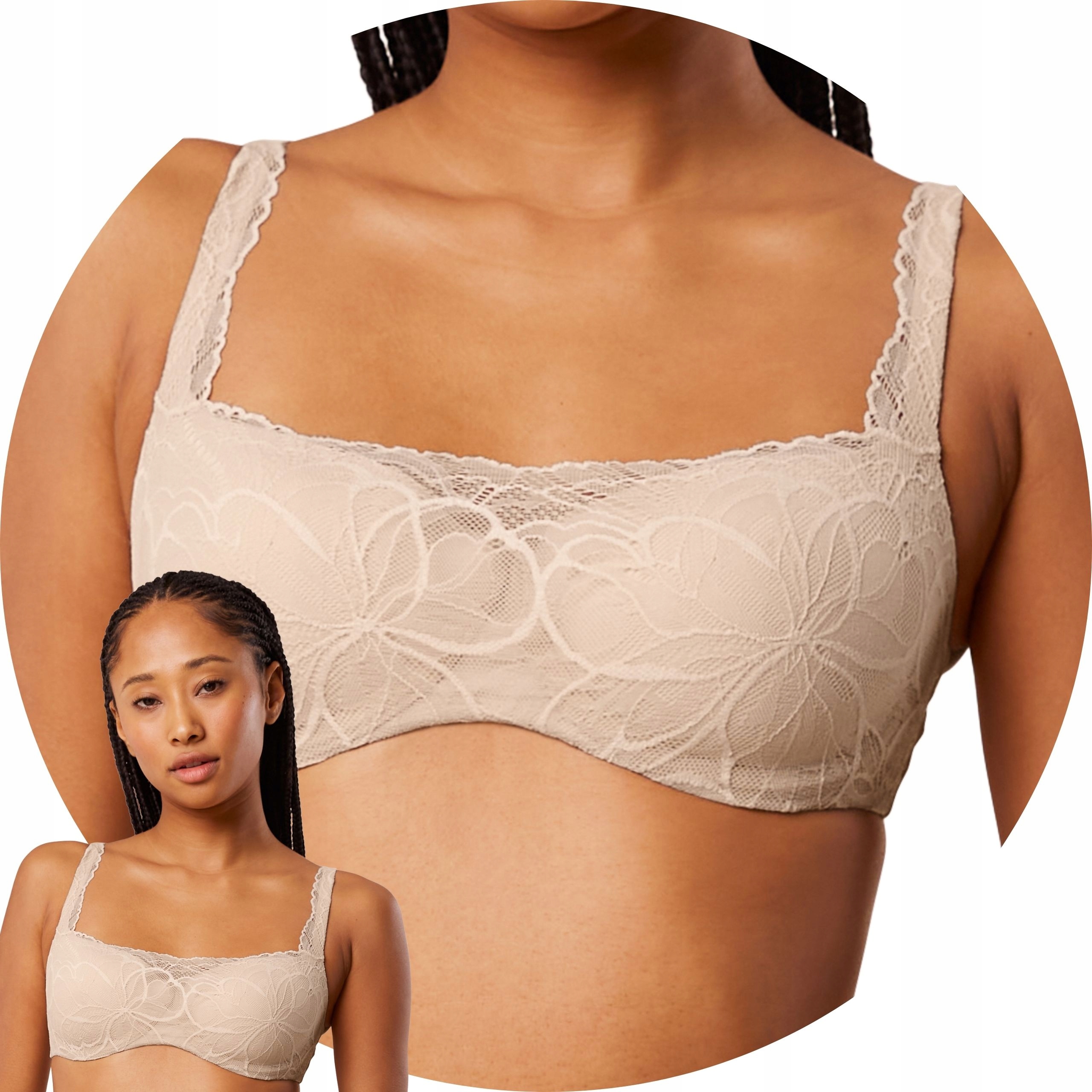 Triumph 10219845 Body Make-Up Illusion Lace Balconette béžová 80C