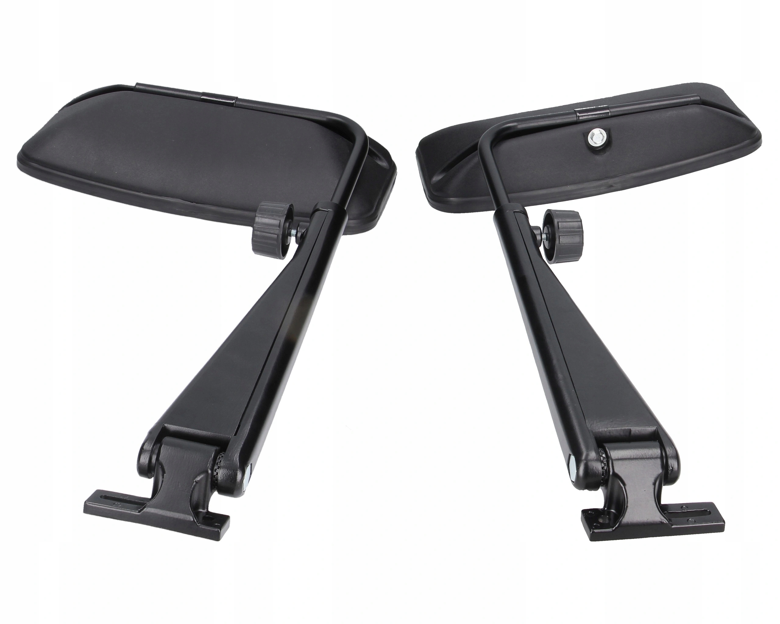 zrcátko s ramenem pro traktor, bagr, nakladač 405 x 195 mm sada. 2 ks