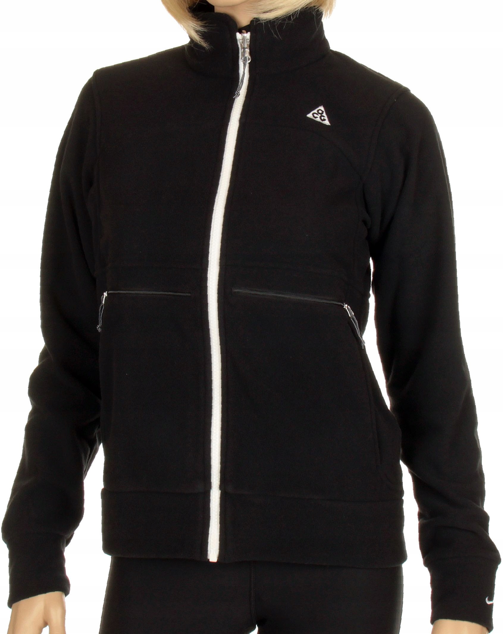 Teplá fleecová mikina bunda Nike Therma-FIT, velikost M