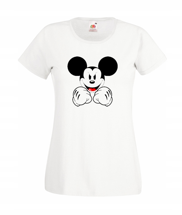 

L Koszulka Damska Myszka Miki Mickey Mouse Wzory