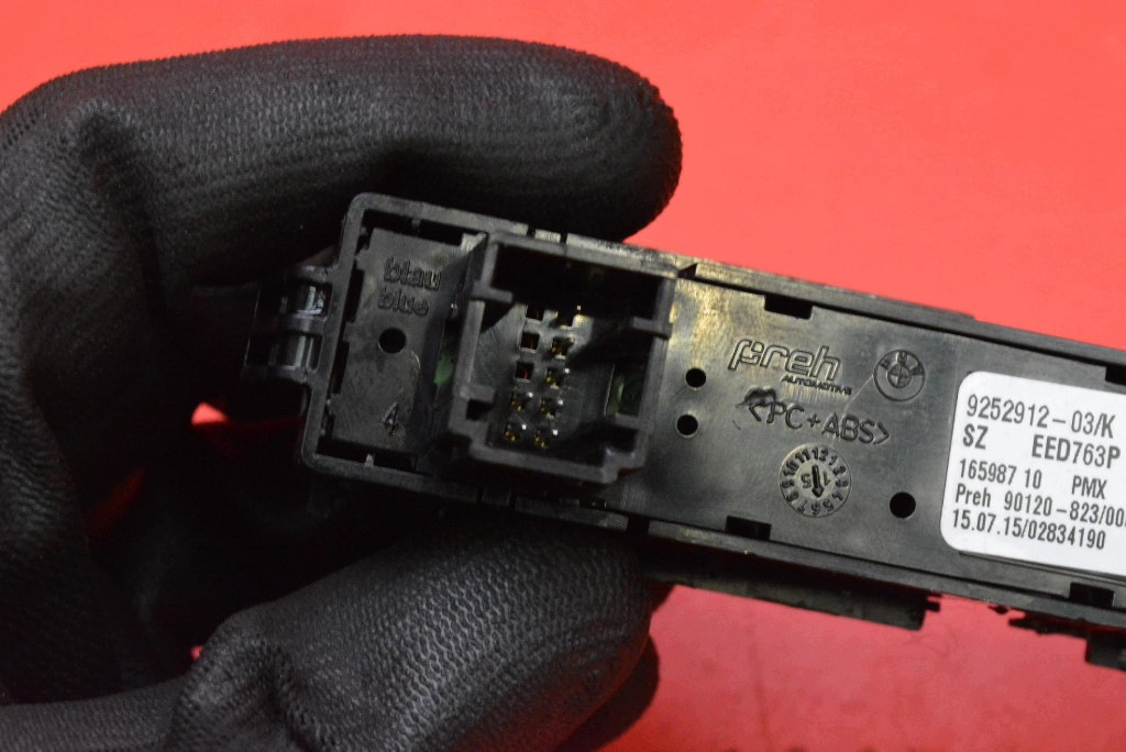 PANEL switch TRYBU running ESP OFF PDC 9252912 BMW F36 13-17