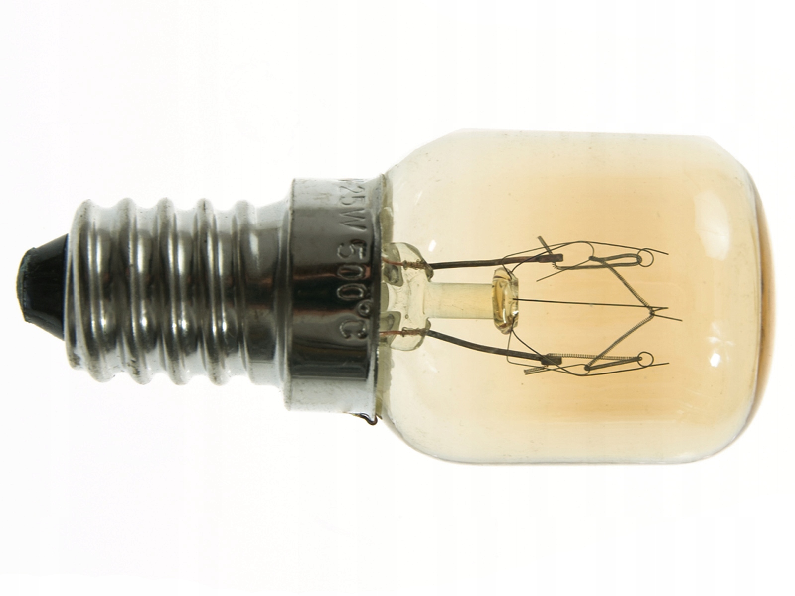 

Żarówka E14 240V 25W śr. 24mm dł. 54mm