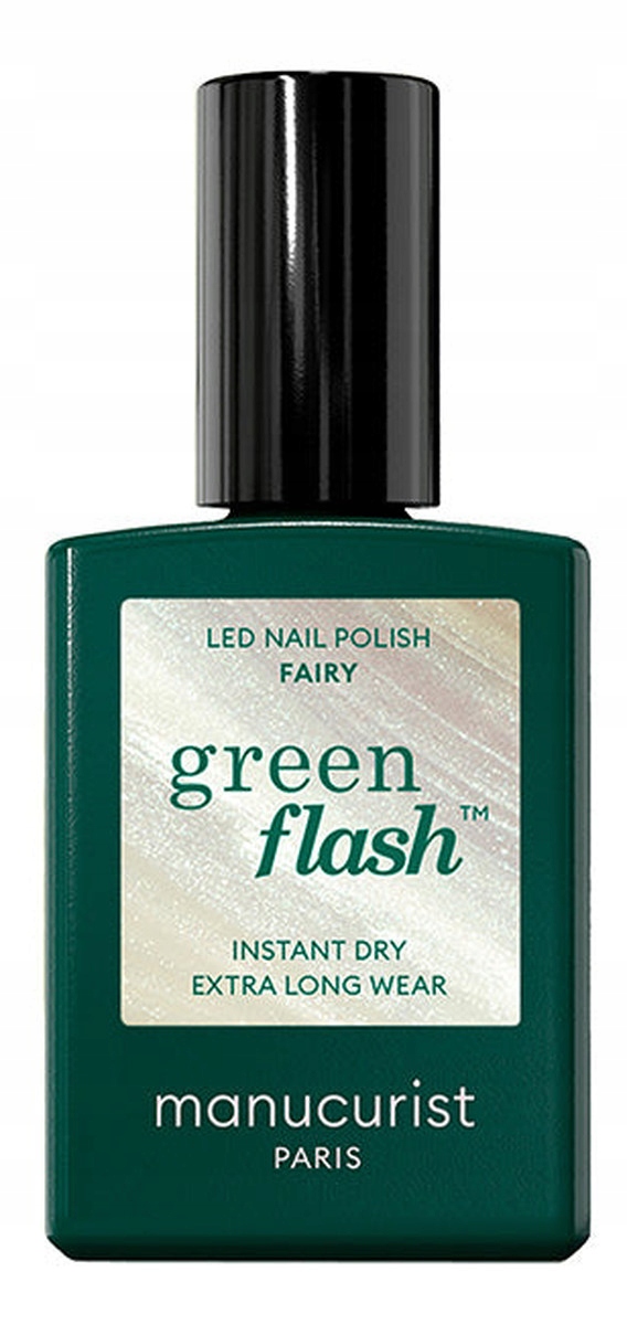 Green Flash Led Gel Nail Lacquer Lakier Do Paznokci Fairy