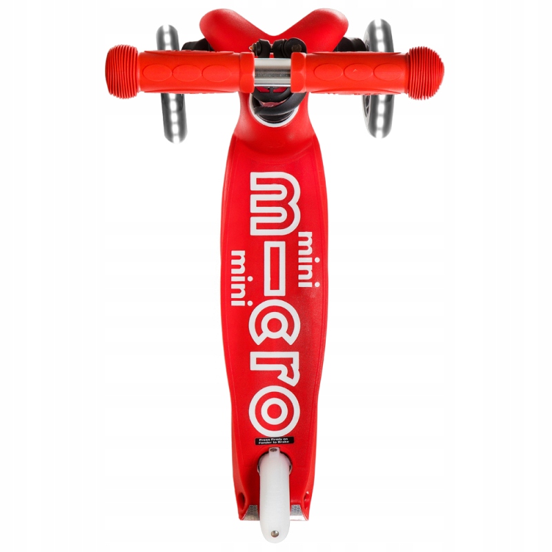 HULAJNOGA MINI MICRO DELUXE LED RED MMD052 Hamulec tak