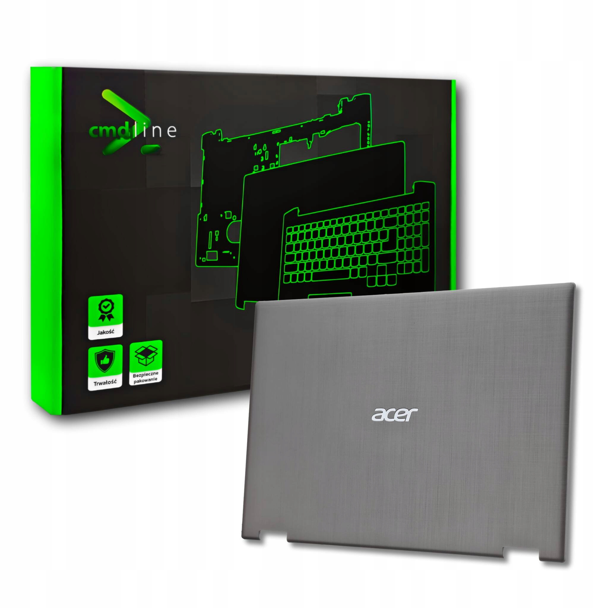 Klapa Matrycy Do Acer Spin SP314-51 SP314-52 N17W5 Grey