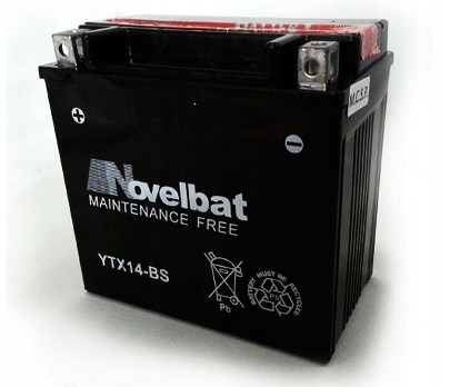 Аккумулятор NOVELBAT YTX14-BS 12AH 200A