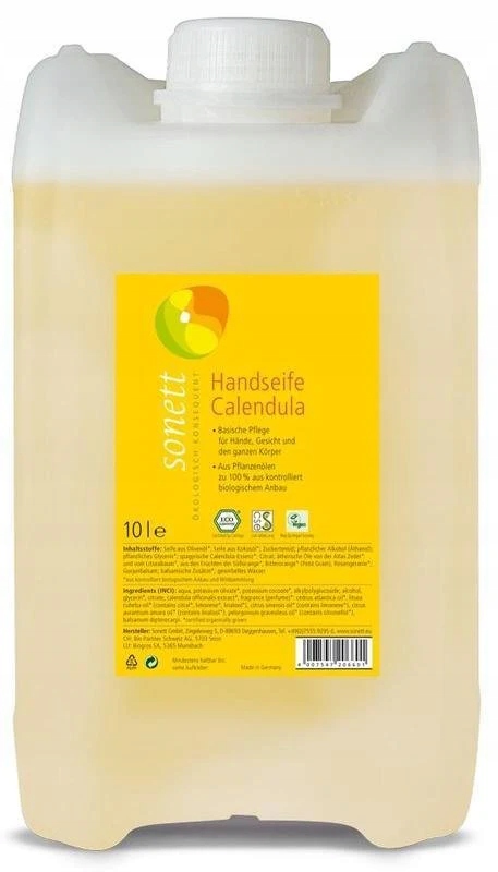 Levně Sonett Tekuté mýdlo měsíček Bio 10 l