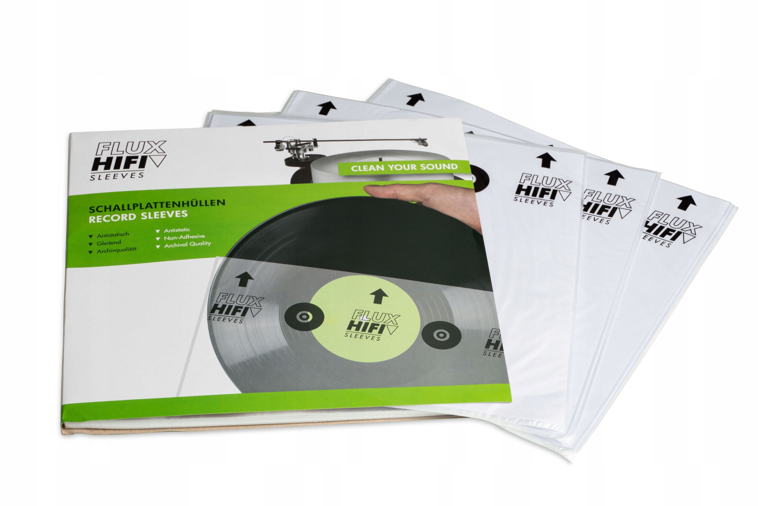  FLUX Sleeves 12 шт - обложки для виниловых пластинок: отзывы .