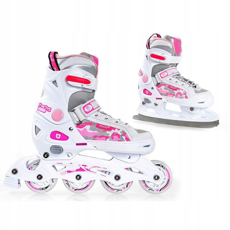 

Łyżworolki Mico Princes 2w1 PW-126B-8 37-40