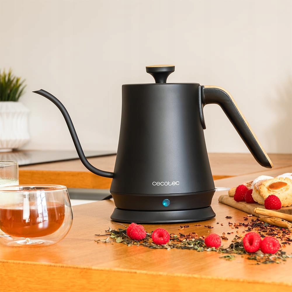 CECOTEC 1L 1200W Electric Kettle, Fast Heating, Anti-Scale Filter, BPA-Free — miniatura 6