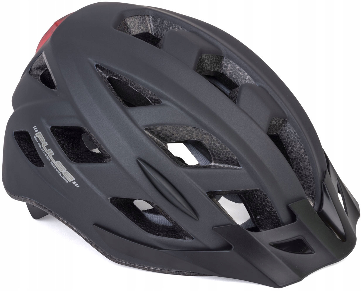 Rowerowy Kask Author Pulse Led 58-61 z Lampką