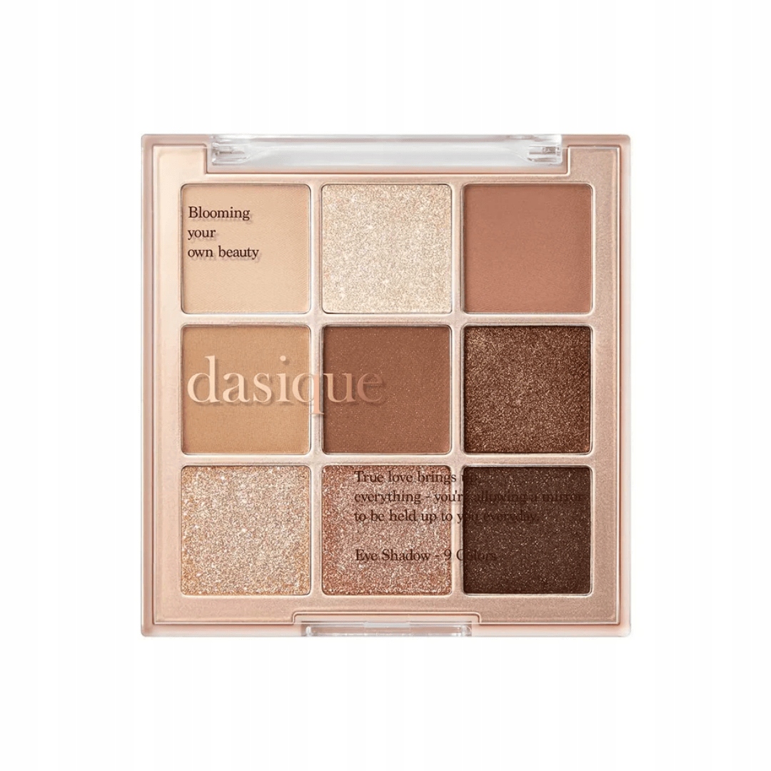 Dasique Shadow Palette #01 Sugar Brownie 7 g – hnědá paletka očních stínů