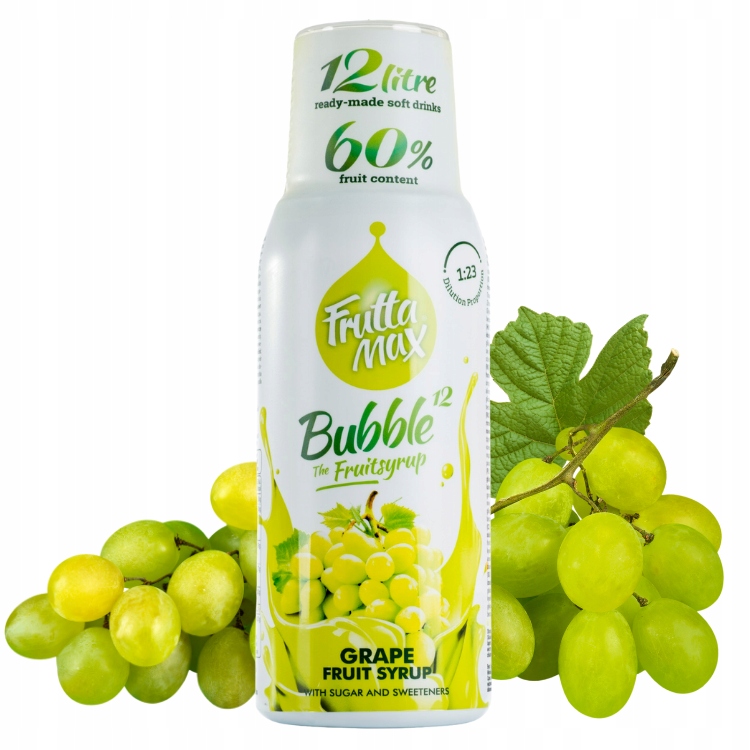 Syrop do wody koncentrat Fruttamax 500 ml WINOGRONO
