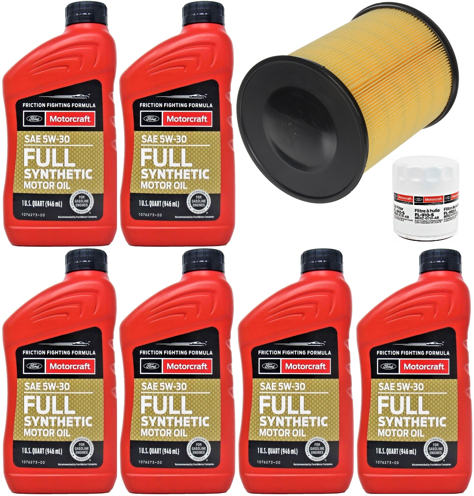 MOTORCRAFT 5W30 + FILTRY FORD FOCUS 2,0 17-18