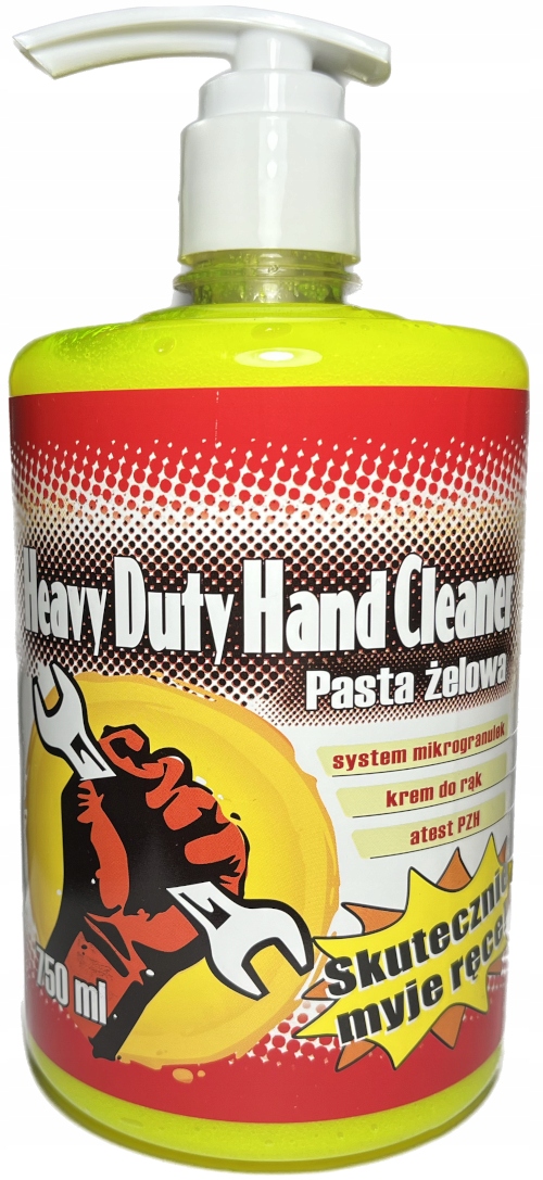 Pasta Żelowa Bhp Z Dozownikiem Imca Heavy Duty Hand Cleaner Nawliża 750ml