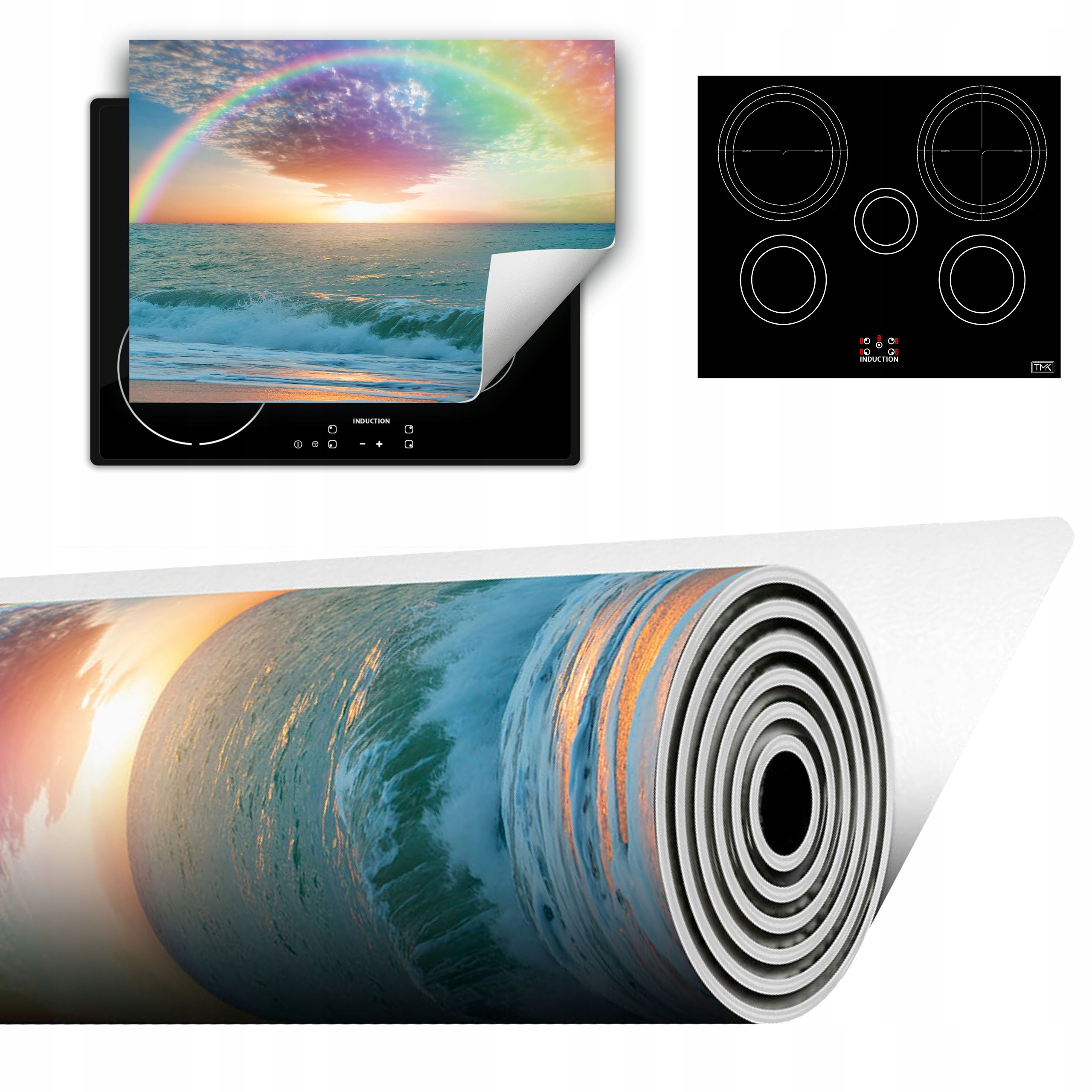 Vinylová Podložka Do Kuchyně Více Místa 70x52 moře pláž