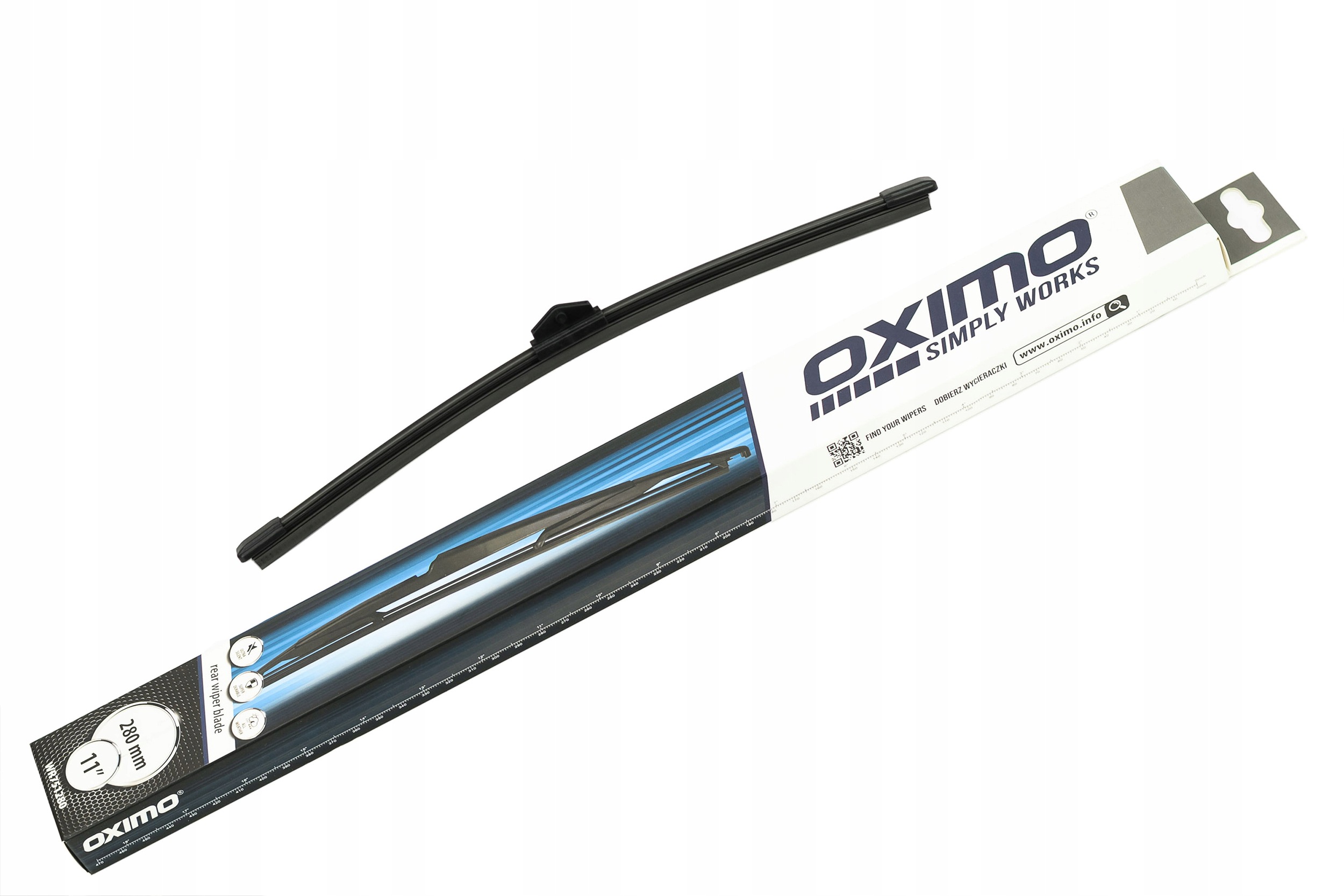 Pióro wycieraczki tylnej Oximo o długości 280 mm