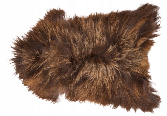 Ovčia koža Koberec Dlhá Vlna Islandská koža Prírodný bronz