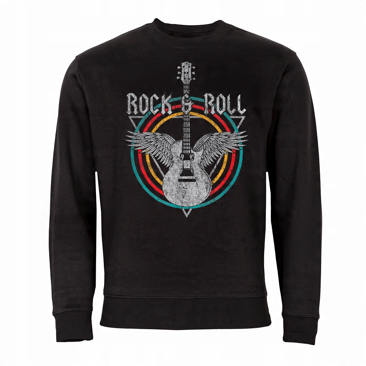 

Czarna Bluza Muzyczna Dla Muzyka Rock And Roll