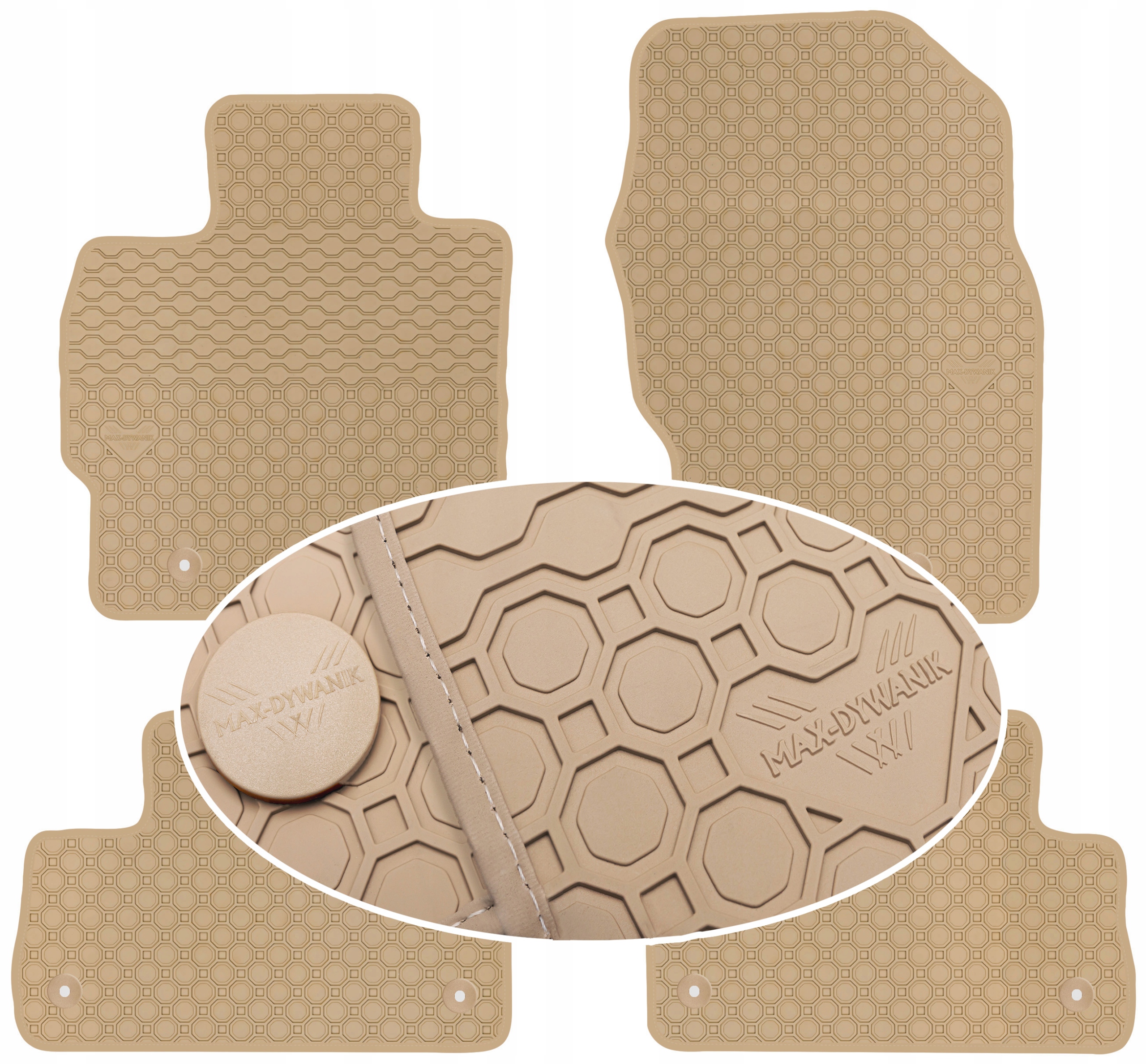 Mazda CX-7 Fl 2009-2012 Koberce Béžové