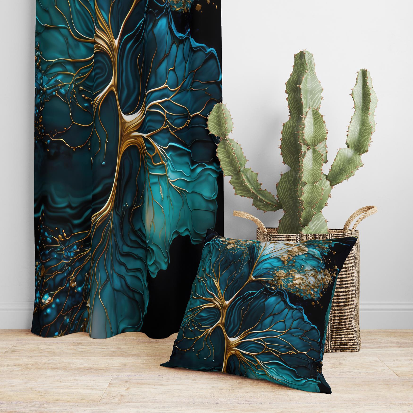 POSZEWKA NA PODUSZKĘ DEKORACYJNA 45x45 JASIEK 146 Kolor wielokolorowy