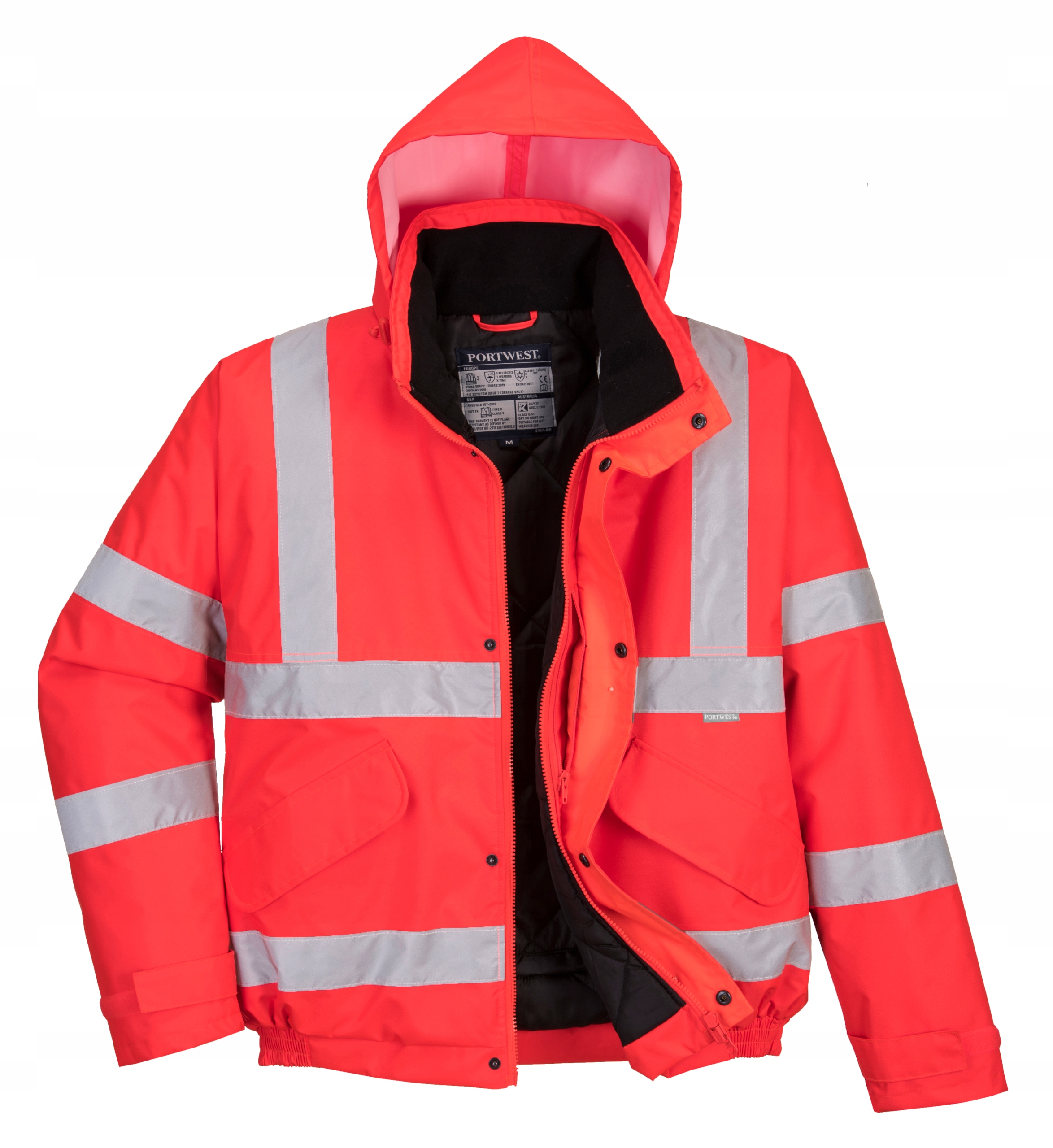 Výstražná bunda Bomber S463 Rer vel. 2XL