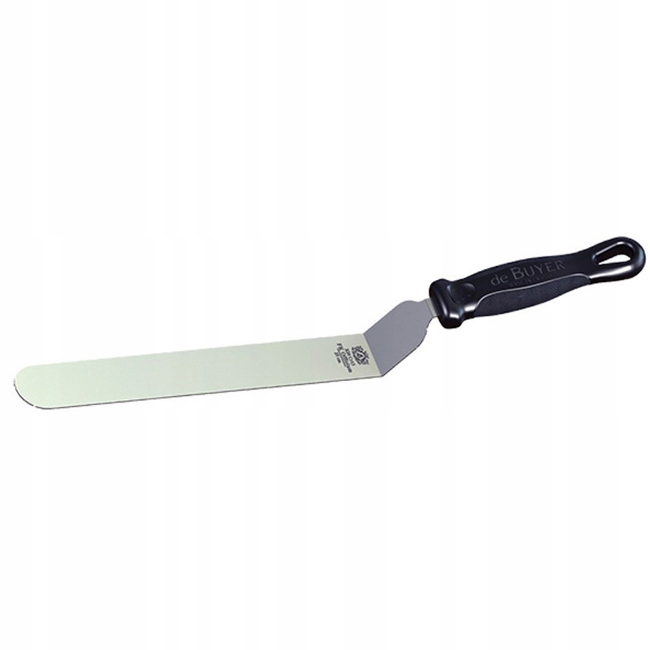 Špachtle cukrářská ohnutá de Buyer Fk Officium 15 cm ocel