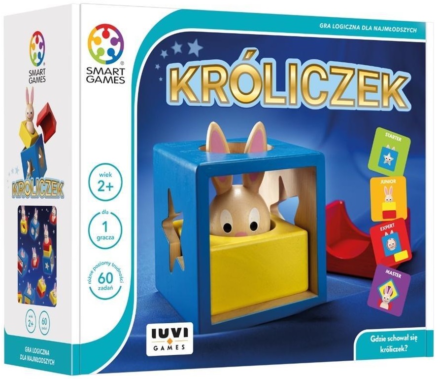 Smart Games Króliczek Bunny Boo PL Gra edukacyjna