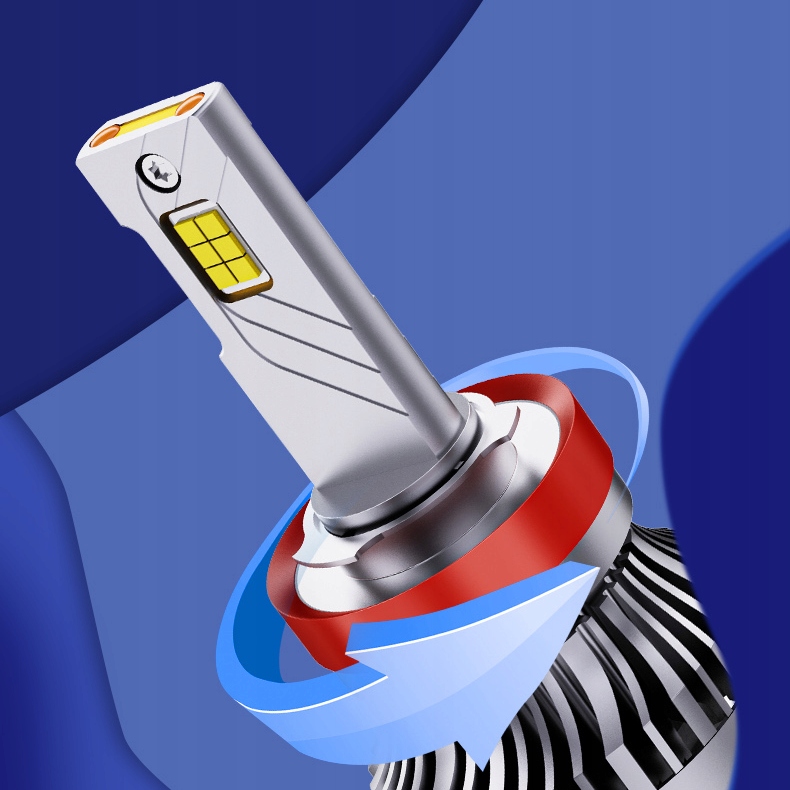 ŻARÓWKI LED H8 S12 30000LM 160W 12V 24V 100% CAN Rodzaj LED